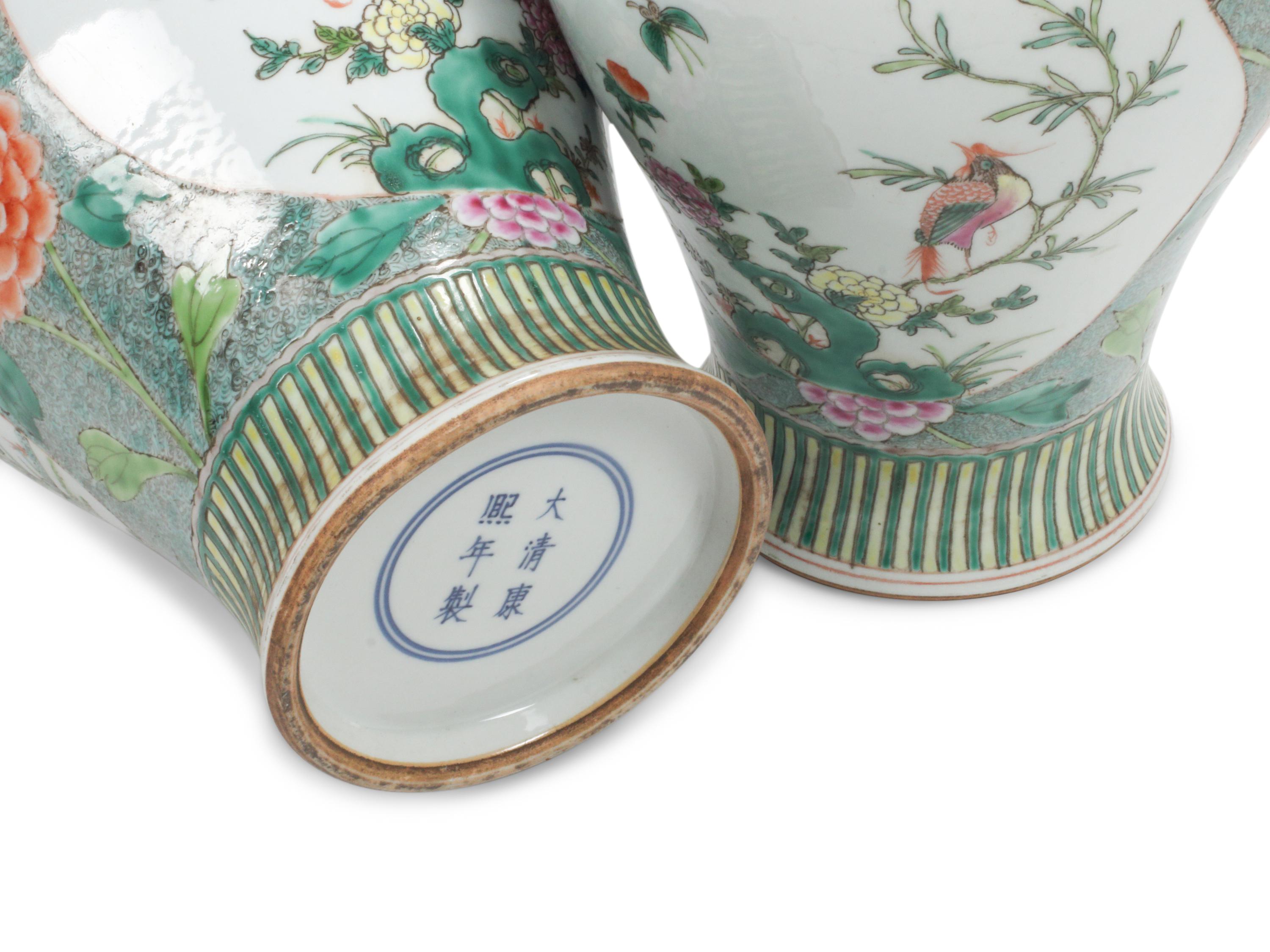 A Pair of Chinese Porcelain Vases