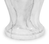 A Large Turned Marble Floor Vase