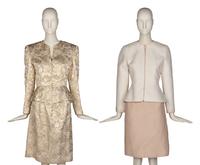 Two Mary McFadden Skirt Suits