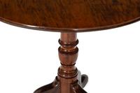 A George III Mahogany Tilt-Top Table