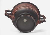 A Wedgwood Encaustic Decorated Black Basalt Pastille Burner, UK, circa 1805-15