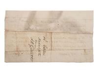 [ENSLAVEMENT & ABOLITION]. Manuscript bill of sale for a 7-year-old enslaved girl named Caroline. 21 October 1840.