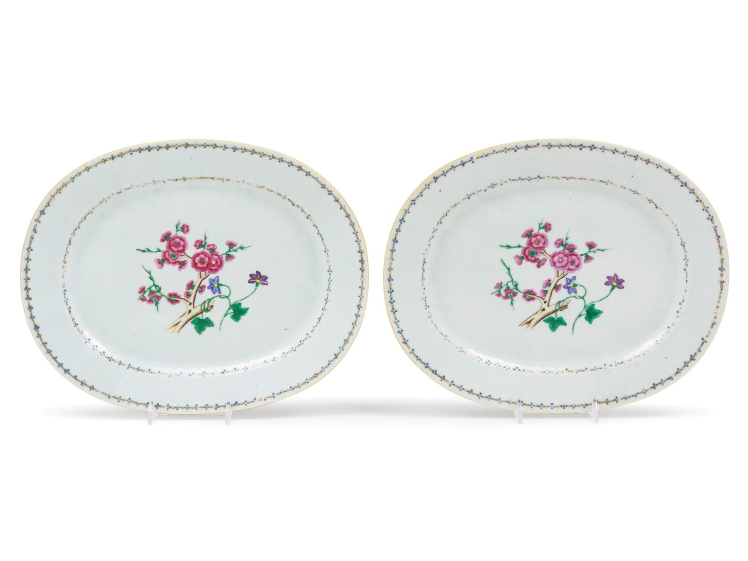 A Group of Chinese Export Plates