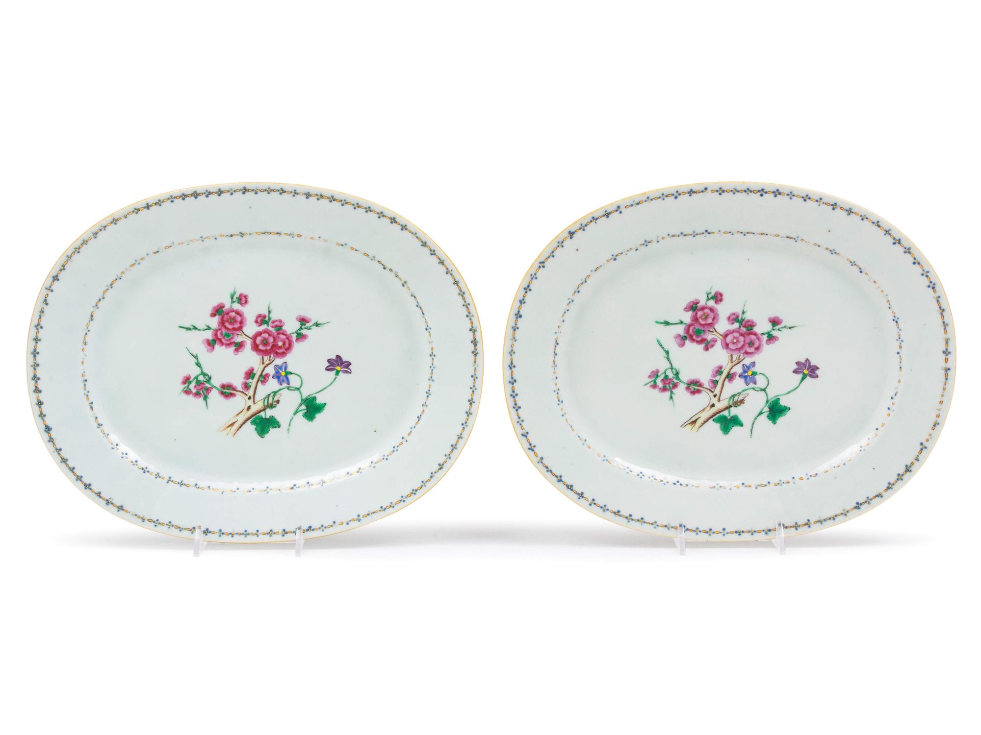 A Group of Chinese Export Plates