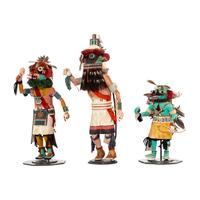 Hopi Ogre and Longhair Katsinas