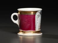 A Plumber's Porcelain Occupational Shaving Mug