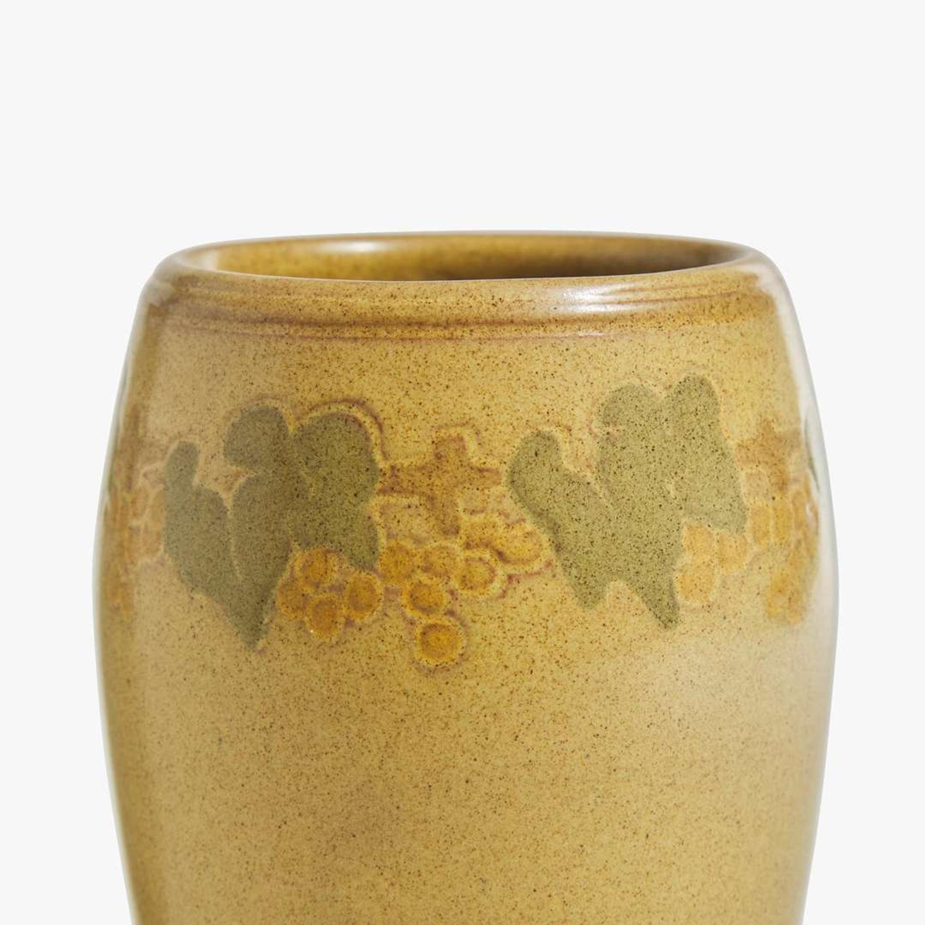 Marblehead Pottery (American, active 1905-1936) Two Early Vases, USA, circa 1910s
