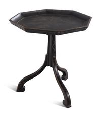 An English Chinoiserie Decorated Tea Table