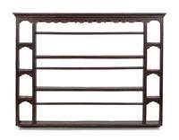 An English Oak Plate Rack