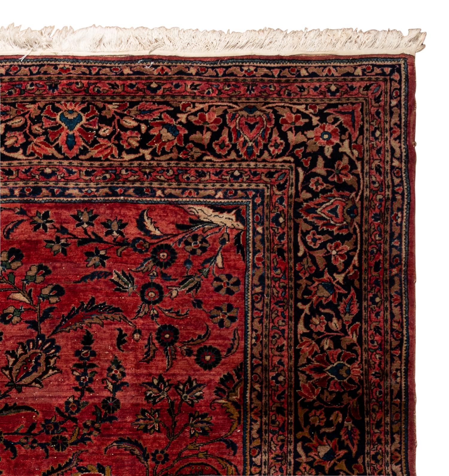 A Sarouk Wool Rug