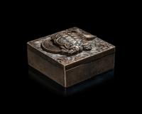 A Japanese Silver Bonbonniere