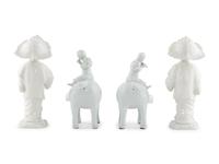 A Group of Blanc de Chine Figures