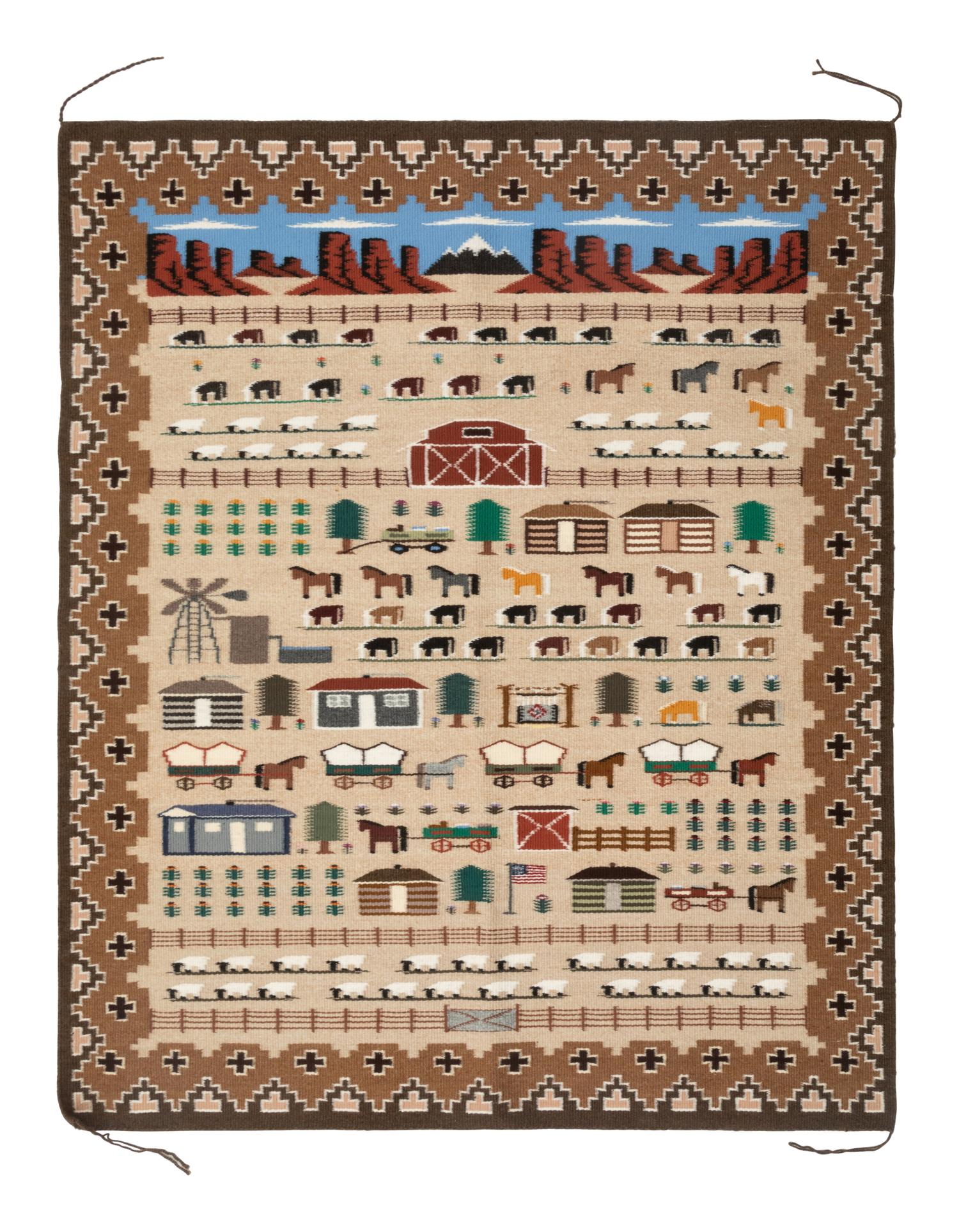 Navajo Pictorial Weaving / Rug