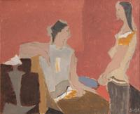 Two Women in an Interio r