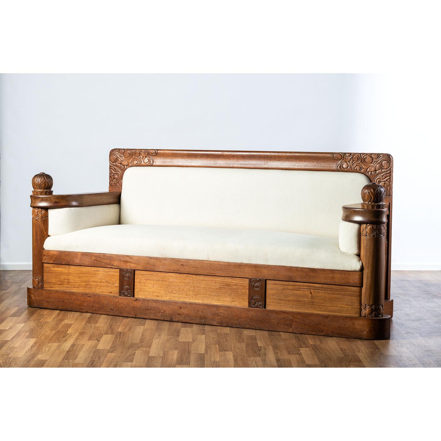 Attributed to Thorvald Bindesbøll, Sofa