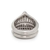 PLATINUM AND DIAMOND RING