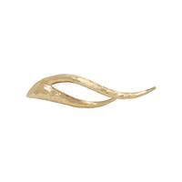HENRY DUNAY, YELLOW GOLD BROOCH