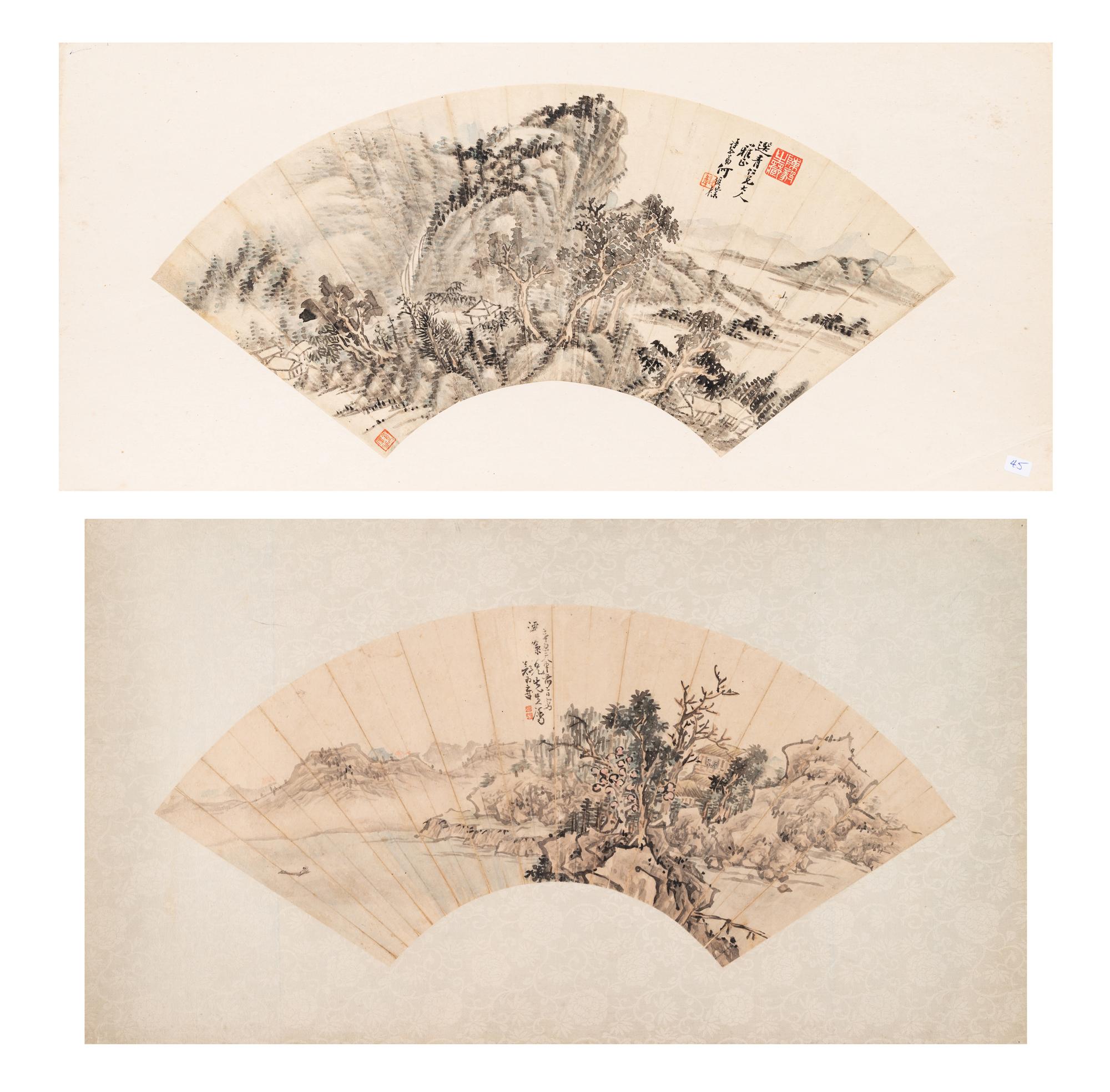 He Weipu (1842-1922) and Zheng Weizhang