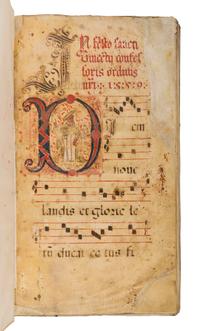 POLISH CHOIR BOOK Sanctoral, use of Dominicans, in Latin, illuminated manuscript on parchment [Poland, 1559]