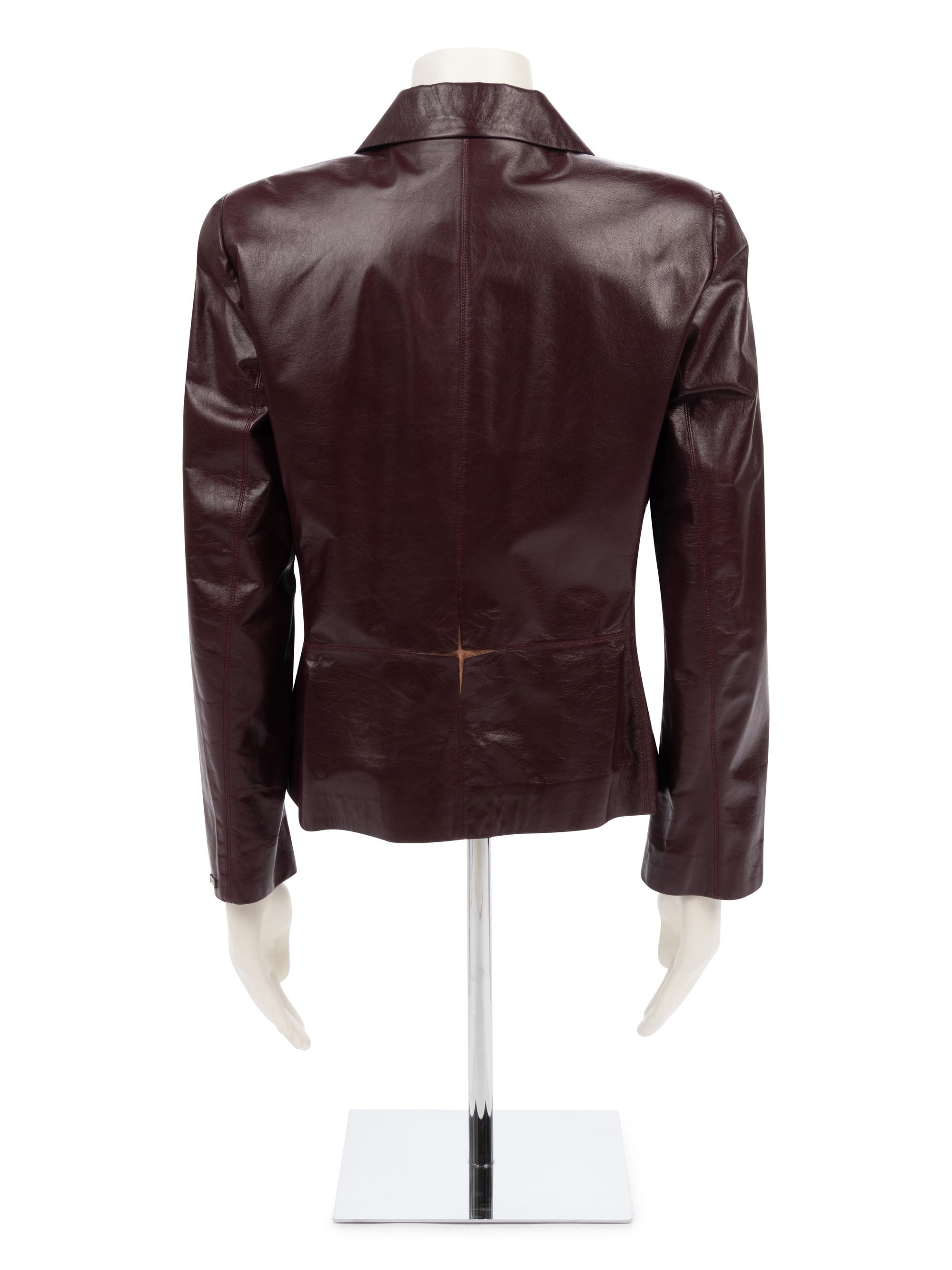 Chanel Lambskin Leather Jacket, Cruise 2001