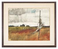 Blueberry Fields, Olson House (Cushing, Maine) , 1964