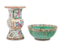 Two Chinese Export Porcelain Wares