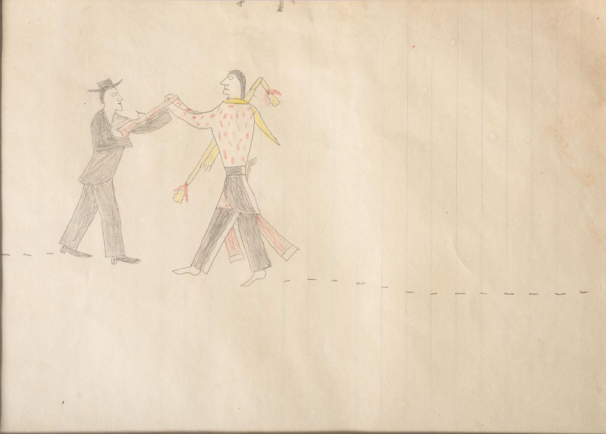 Ledger Drawing, Double-Sided