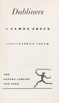 JOYCE, JAMES. 2 Criterion Miscellany titles: Anna Livia Plurabelle, no. 15 and Haveth Childers, no. 26. w/Dubliners, Modern Library ed.
