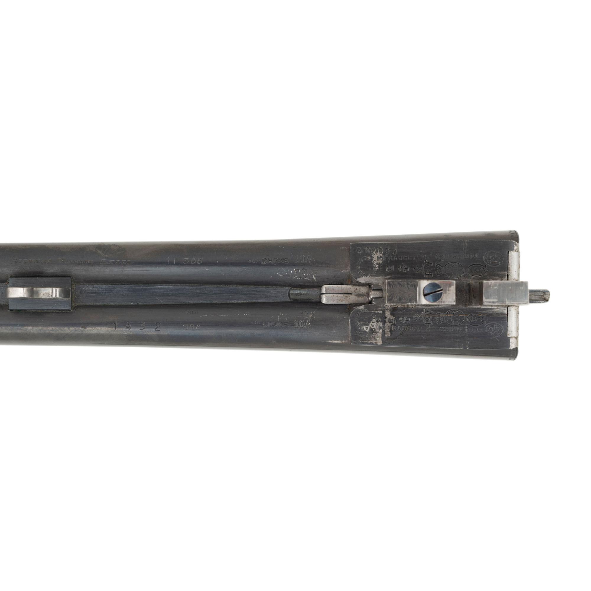 **Abercrombie & Fitch Retailer Marked Auguste Francotte "The High Gun" .410 SxS Shotgun