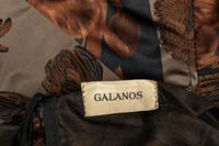 Galanos Silk Dress, 1960s
