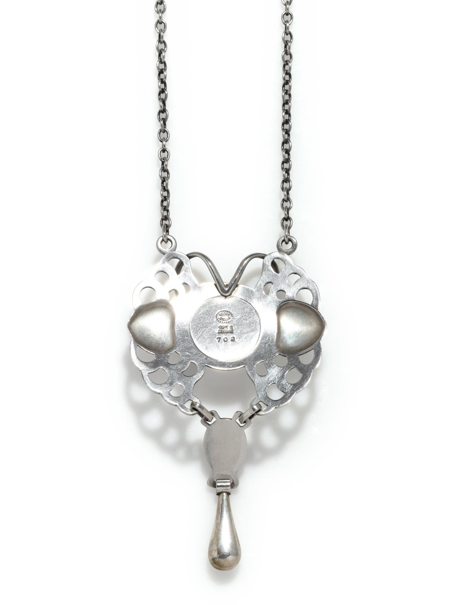 GEORG JENSEN, STERLING SILVER NECKLACE