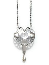 GEORG JENSEN, STERLING SILVER NECKLACE