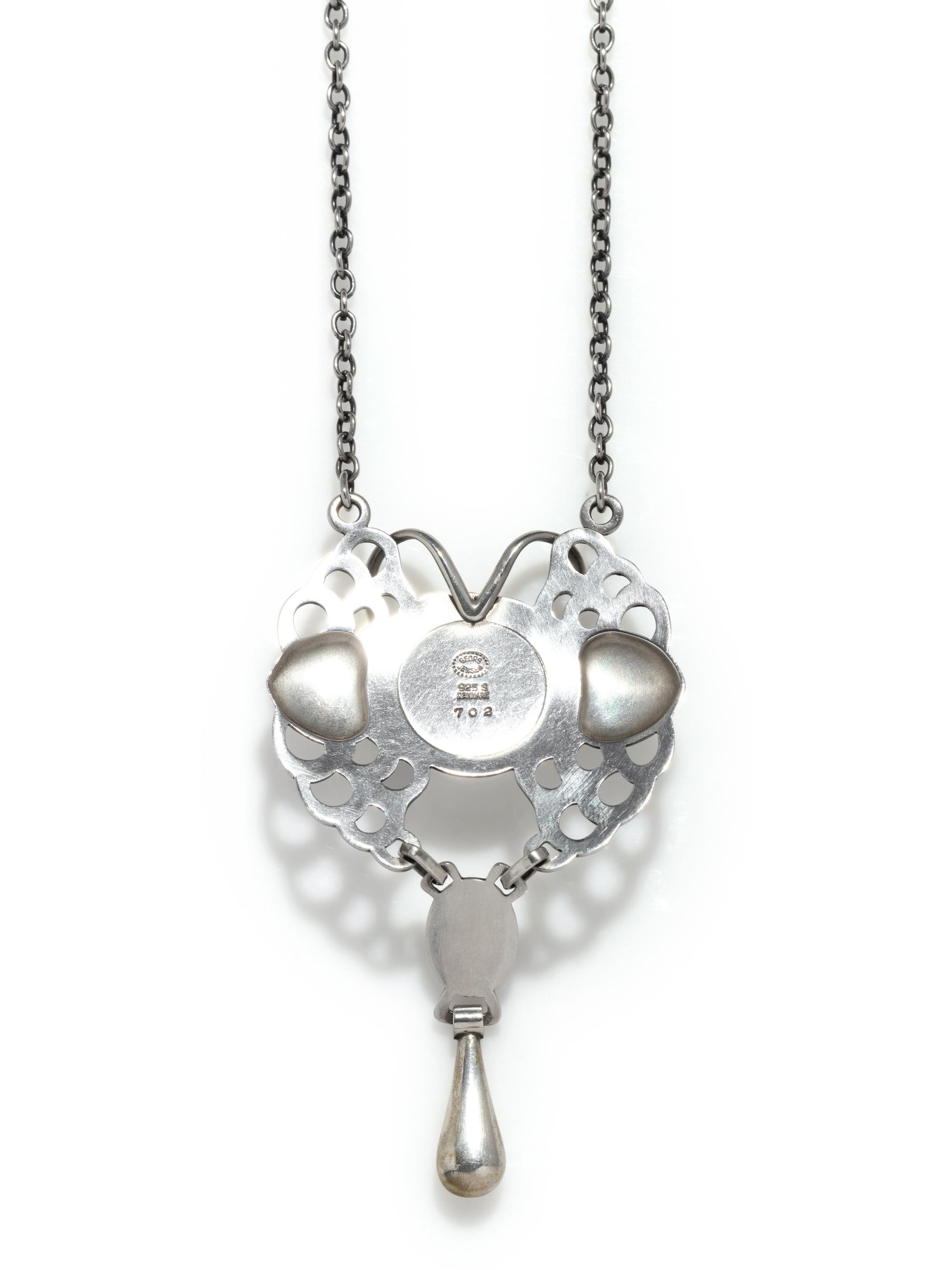 GEORG JENSEN, STERLING SILVER NECKLACE