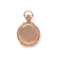 YELLOW GOLD HUNTER CASE POCKET WATCH