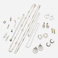 A Collection of Contemporary Designer Silver Jewelry
