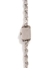 HAMILTON, PLATINUM AND DIAMOND WATCH