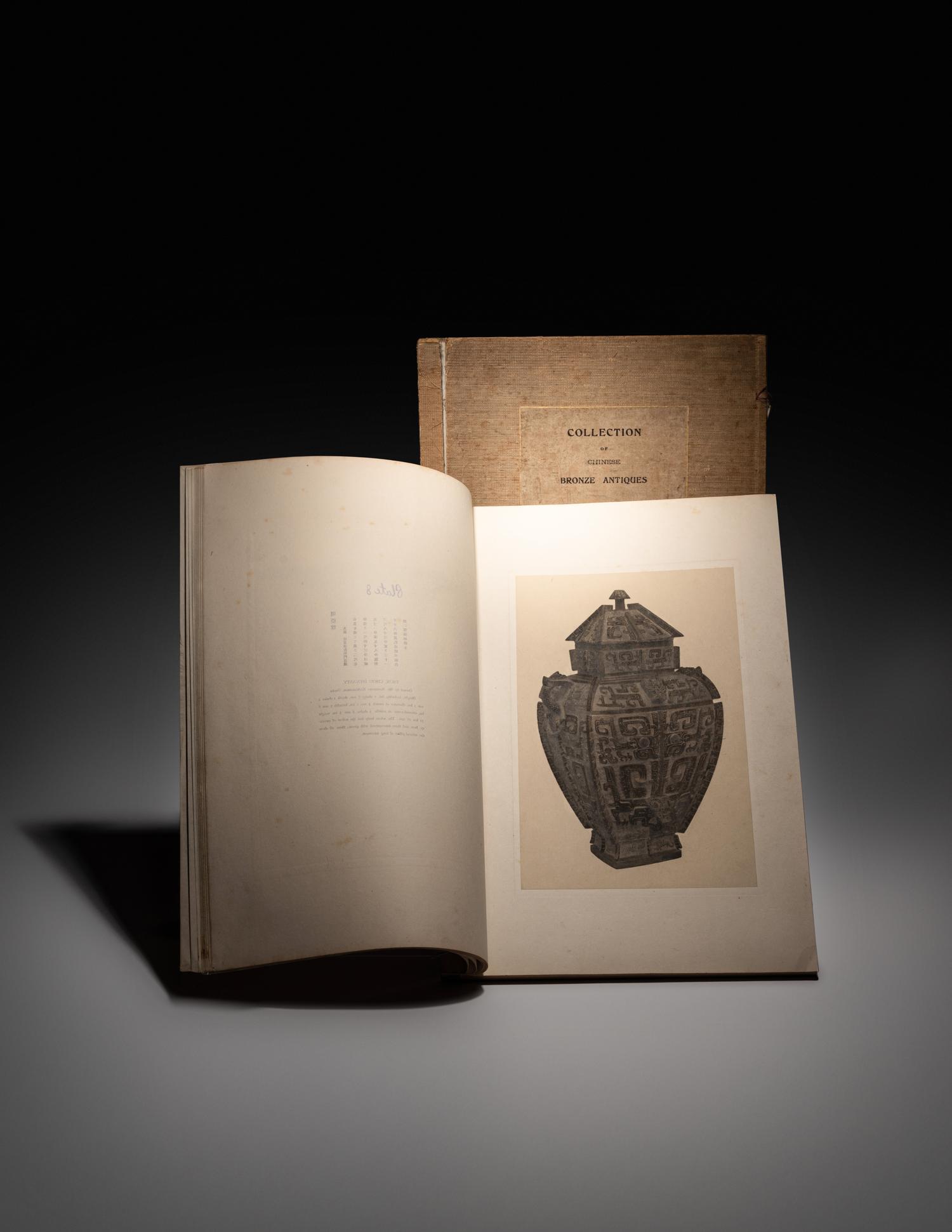[BRONZE] Collection of Chinese Bronze Antiques . Tokyo: Shimbi Shoin, 1910.