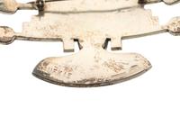 Sterling Silver Overlay Shalako Katsina Pendant