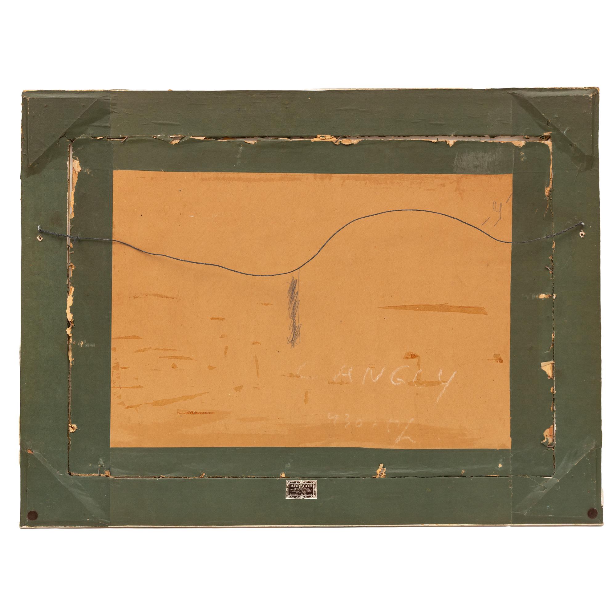 Florencio Molina Campos (Argentine, 1891-1959) — Los Gauchos Por La Noche, 1947