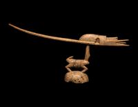 A Bamana Wood Antelope (Chiwara)