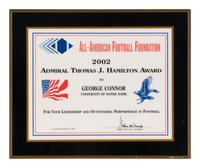 Collection One of Personal Items from Chicago Bears and Notre Dame Legend George Connor