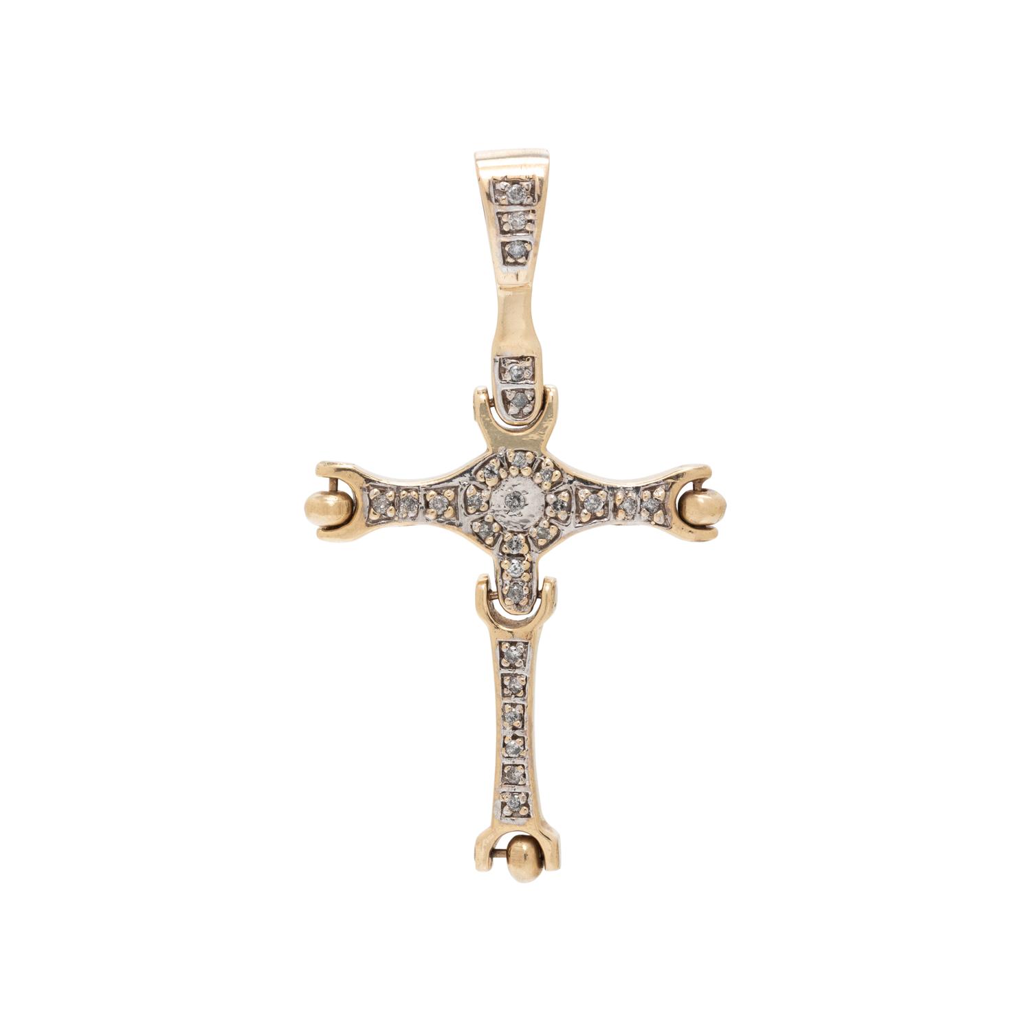 DIAMOND CROSS PENDANT