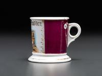 A Real Estate Agent's Porcelain Occupational Shaving Mug