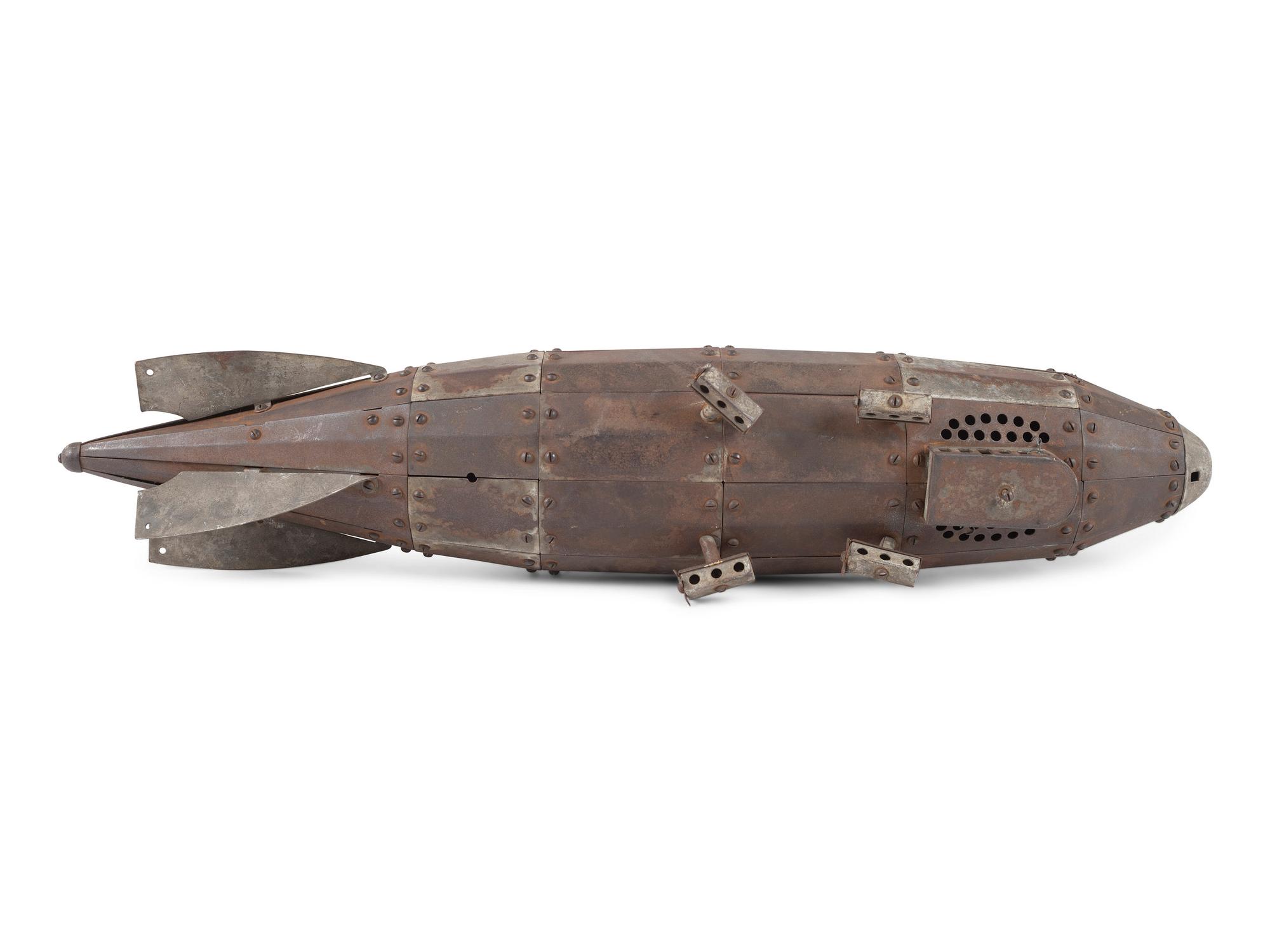 A Scratch-Made Zeppelin or Dirigible Model