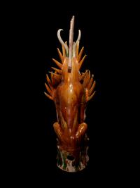 A Sancai Glazed Pottery Figure of an Earth Spirit