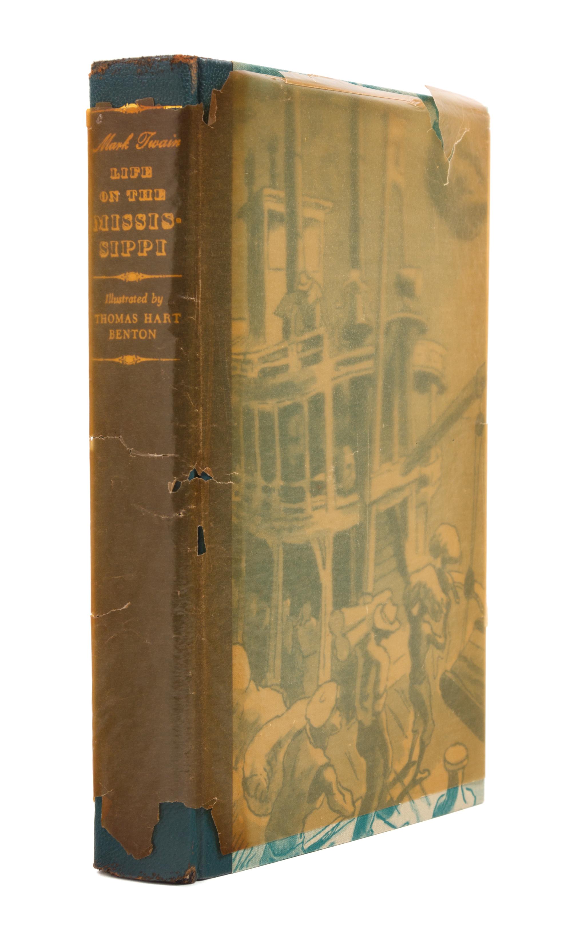 [LIMITED EDITIONS CLUB]. CLEMENS, Samuel L. ("Mark Twain") (1835-1910). Life on the Mississippi. New York, 1944.