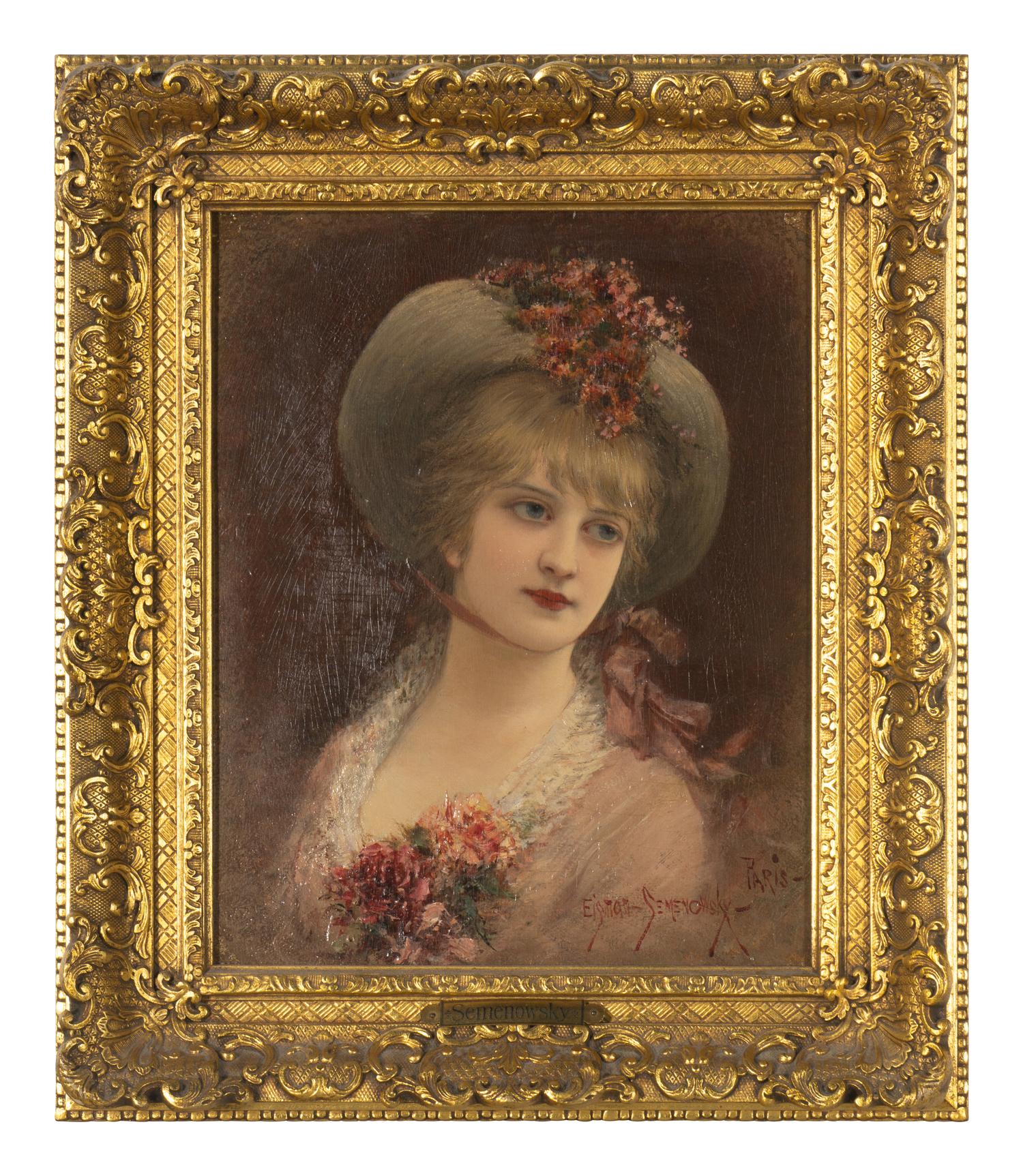 Émile Eisman-Semenowsky (French/Polish, 1857-1911)