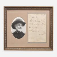 [Autographs & Manuscripts] Verdi, Giuseppe Autograph letter, signed
