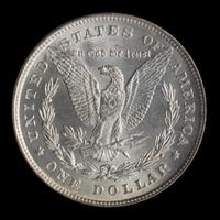 A United States 1878 8TF Morgan Silver Dollar Coin