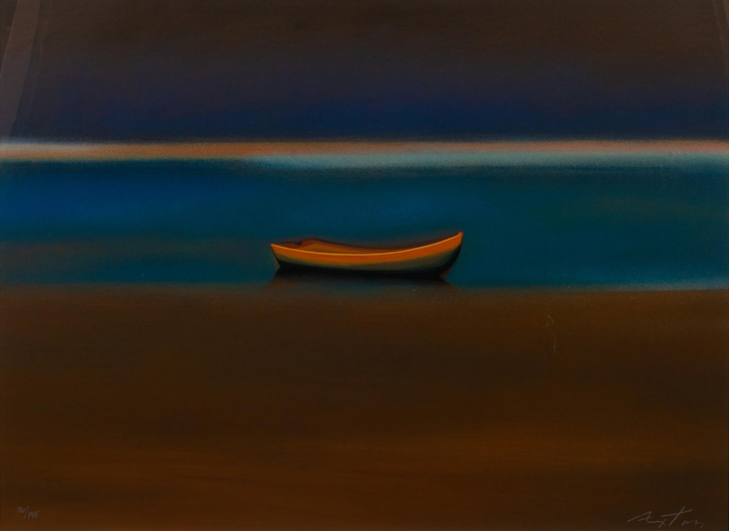 Untitled (Boat) , lithograph, edition 36/195,